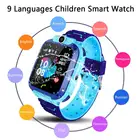 Детские Смарт-часы Q12, часы с SOS-телефонами для детей, с Sim-картой, фотографией, антипотеря, детский подарок, детские часы 2G, трекер местоположения iOS