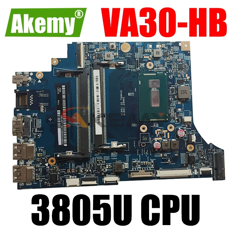 

Для Acer VA30-HB Aspire V3 331 371 P236 TMP236 Материнская плата ноутбука 13334-1 448.02B17.0011 Pentium 3805U Процессор тест проведен материнская плата