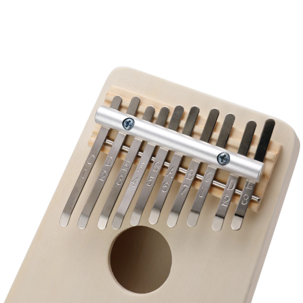 Simple Assembly Kalimba Handwork DIY Kit Wood Finger Thumb Piano for Children Kids Musical Instrument