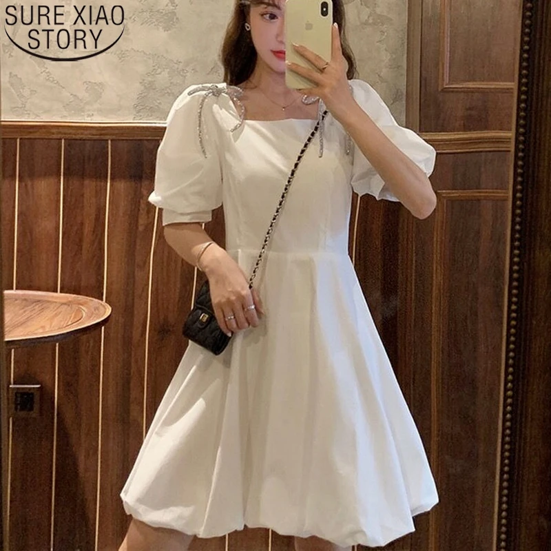 

Милые платья, женское летнее мини-платье в японском стиле, белое, Черное Короткое женское платье, элегантные винтажные вечерние платья 14556