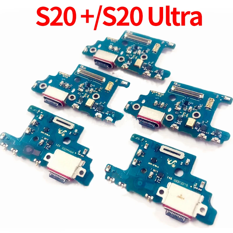 Зарядный порт док-станция для Samsung Galaxy S20 Plus G986 USB оригинальная зарядная плата Порт