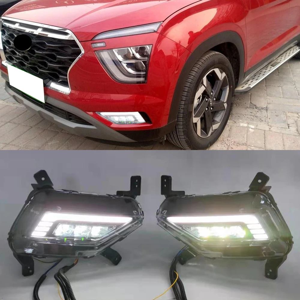 Противотуманные фары хендай крета. Hyundai Creta 2021 фары. ПТФ led Hyundai Creta 2 2021. Противотуманки на Хендай Крета 2020. Светодиодные фары Крета 2022.