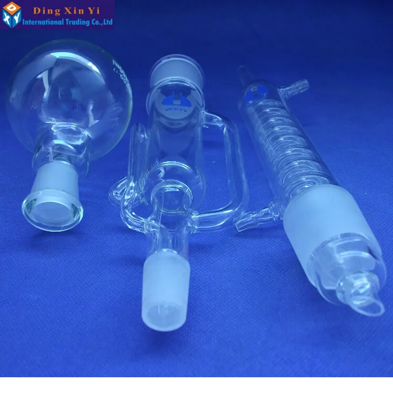 150 мл Soxhlet экстрактор экстракционное оборудование soxhlet со спиральный конденсатор