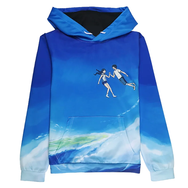 01 Аниме Tenki no Ko Weathering with you тема Косплей Костюм Повседневная Толстовка, худи для мужчин и женщин с капюшоном Пуловеры Пальто - Цвет: 01