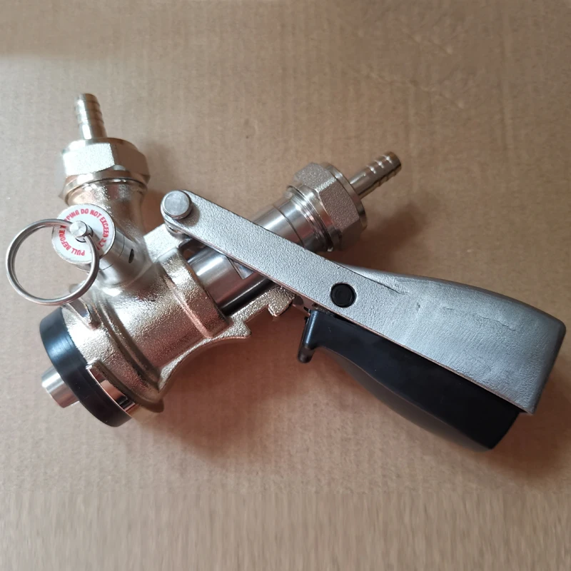 Homebrew пивной бочонок система "S" муфта кран "S" бочонок муфта с предохранительным клапаном бар аксессуары кега для домашнего пивоварения муфта