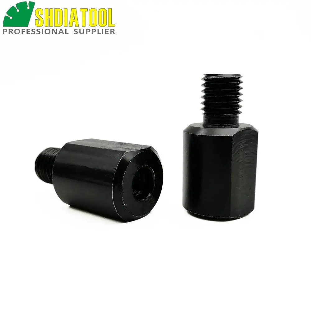 SHDIATOOL 2 шт. адаптеры могут изменить нить M14 к M10 конвертер резьбы может