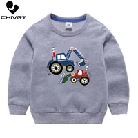 children hoodies sweatshirts boys girl kids cartoon print cotton pullover tops baby boys casual autumn clothes for 2 8 years