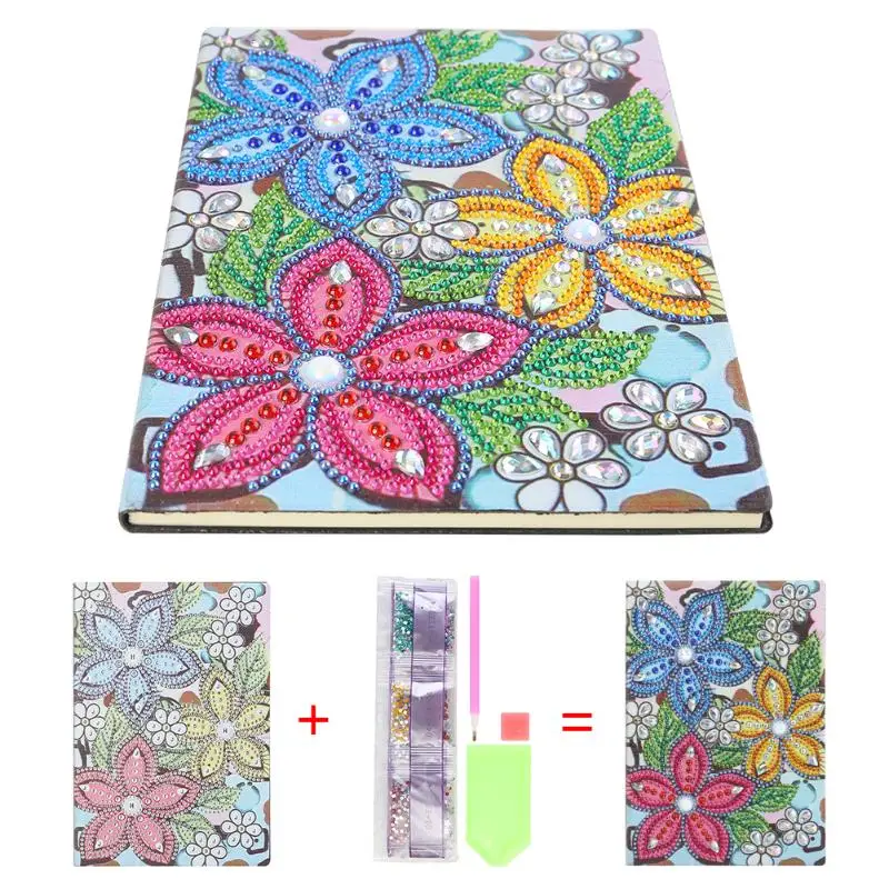 Блокнот для алмазной вышивки 5D &quotсделай сам&quot цветы специальной формы вышивка