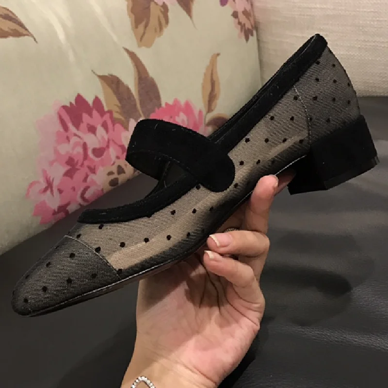 

prowow Mesh Woman Shoes Pointed Toe Pumps Spring Summer Fashion High Thin Heels Casual Pumps Hollow Shoes Designer Shoes