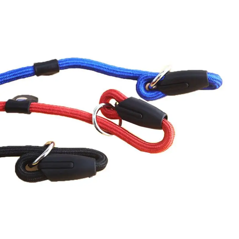 Прочный ошейник для домашних животных веревка нейлоновая собака скольжения