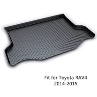 For Toyota RAV4 2014 2015 Car-styling Boot Liner Waterproof Carpet Anti-slip Mat Accessories 1Set Car Cargo Rear Trunk Mat