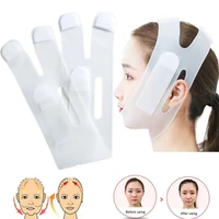silica gel little v face slimming bandage waterproof stain proof v facial mask lifting v line shape face lifting mask