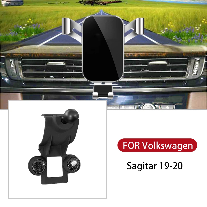

Car Mobile Phone Holder Air Vent Mount Stand For Volkswagen VW Sagitar 2019 2020 Cell Phone Holder For iPhone Phone Car Bracket