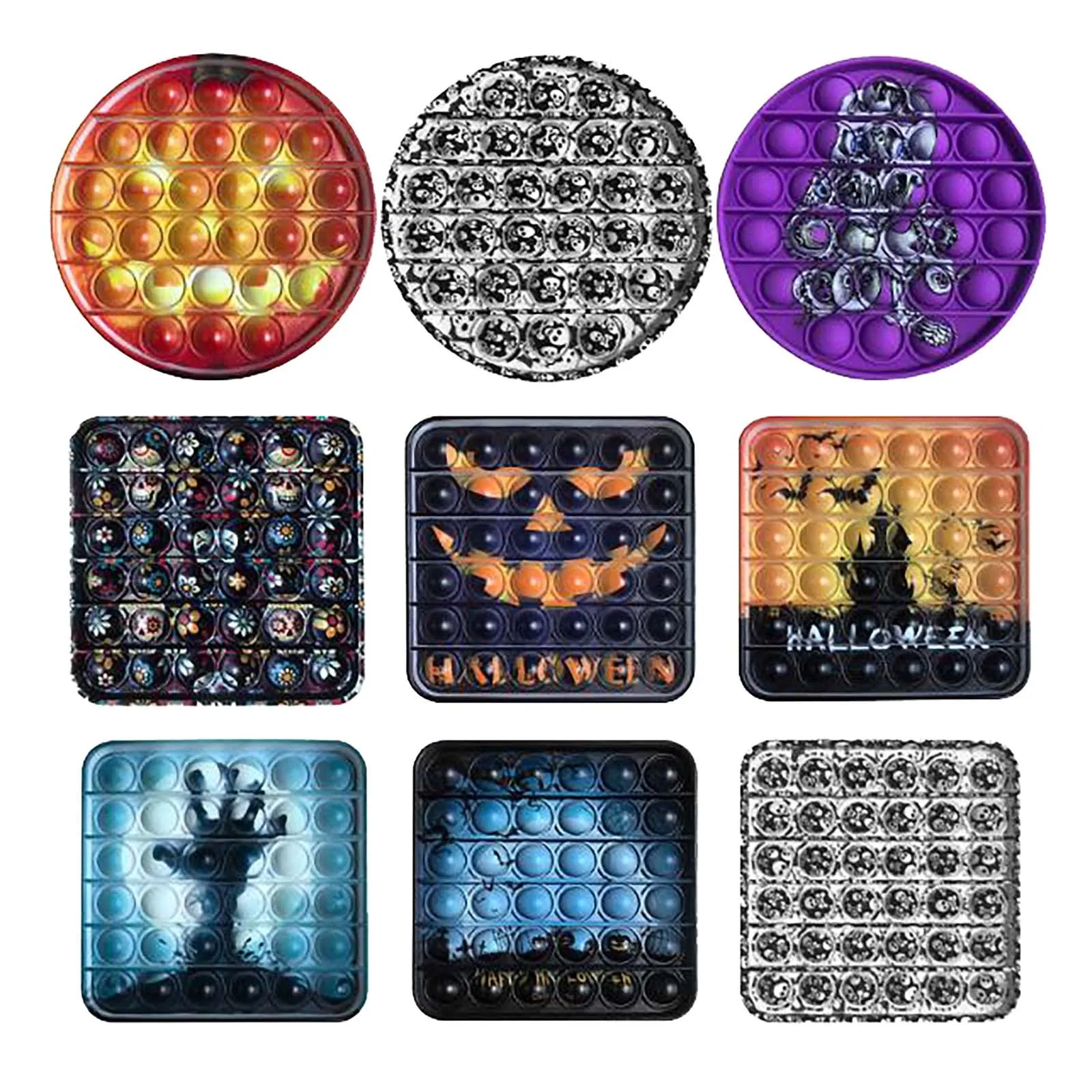 

Halloween Toys Decompression Release Pressure Toys Sensory Stress Relief Toys For Halloween Children Toys Fidget Toys поп ит