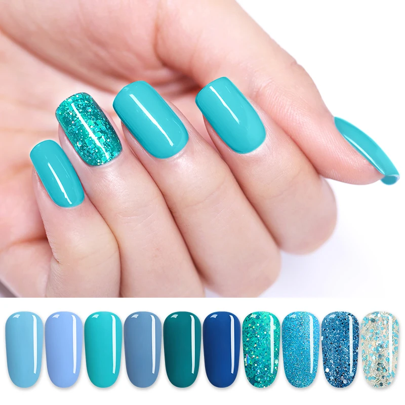 Гель лак для ногтей LILYCUTE 7 мл голографический гель с блестками Светодиодный УФ