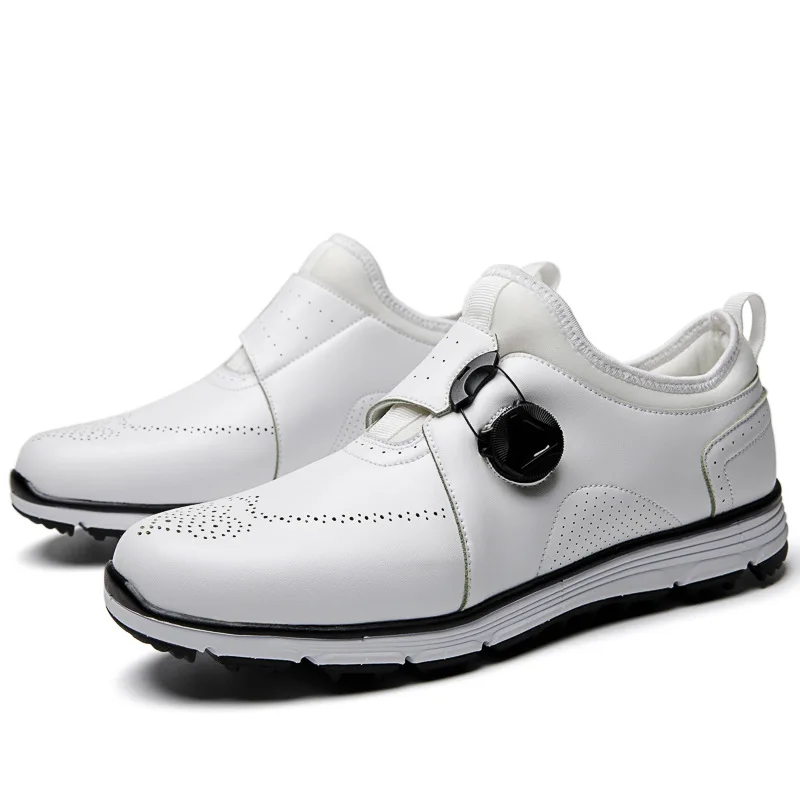 

The new golf shoes men's shoes turn knob shoes sneakers