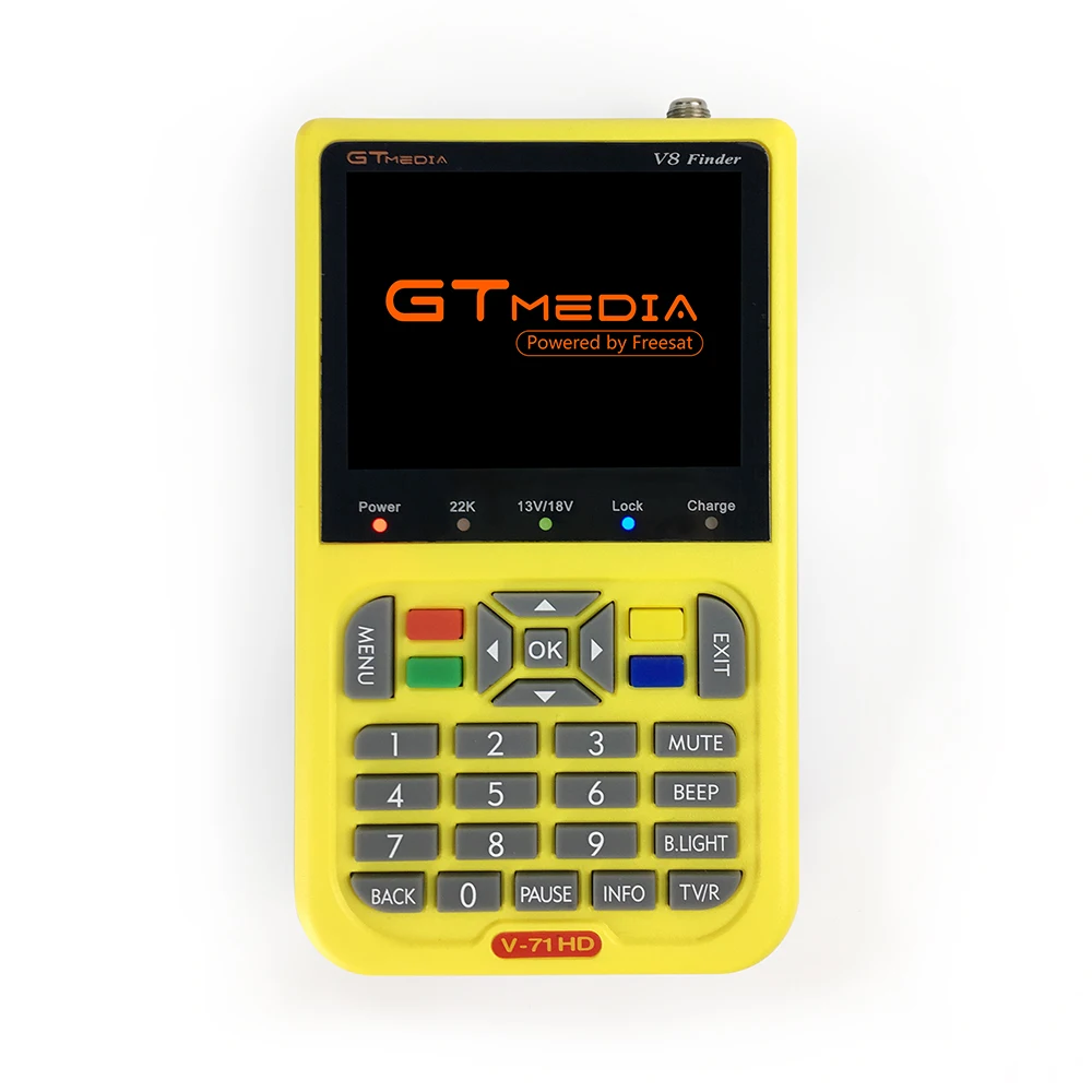 Горячая Распродажа GTMedia v8 Finder метр DVB S/S2/S2X сигналов Поддержка FTA цифрового
