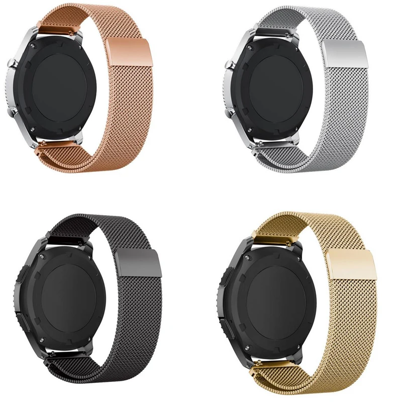 20 22 мм для samsung Galaxy 46 мм 42 мм active 2 s2 S3 ремешок amazfit 1 2 3 GTR GTS pace bip pebble time Ticwatch S S2 E pro c2 Band