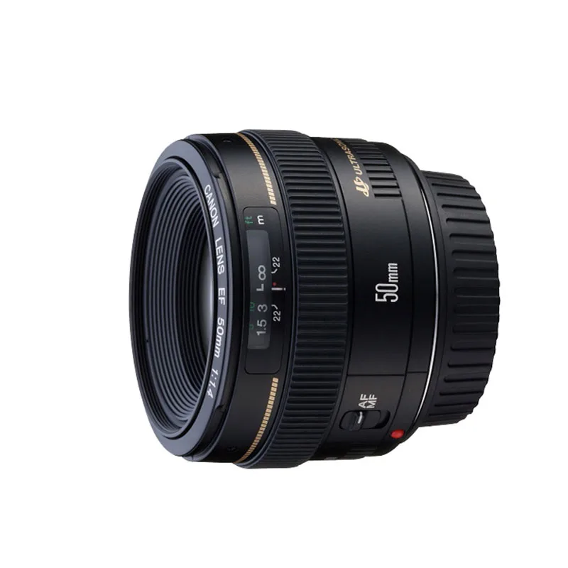 Бывший в употреблении Canon EF 50 мм f/1 4 USM SLR объектив цифровой камеры|Объективы для