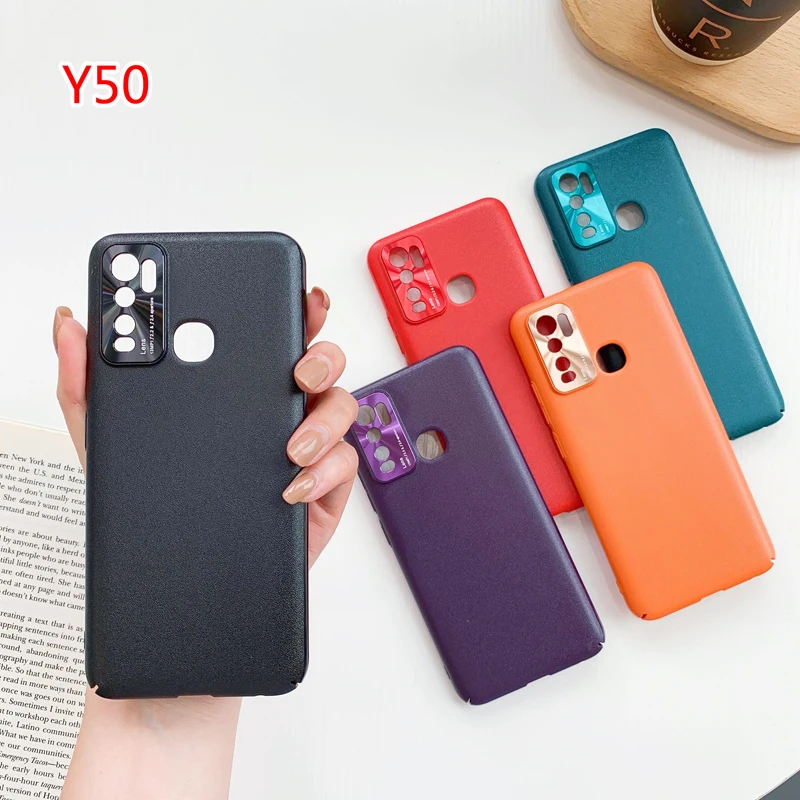 Чехол для VIVO Y17 Y3 Y5S Y50 чехол Роскошный пх из кожи с натуральным лицевым покрытием