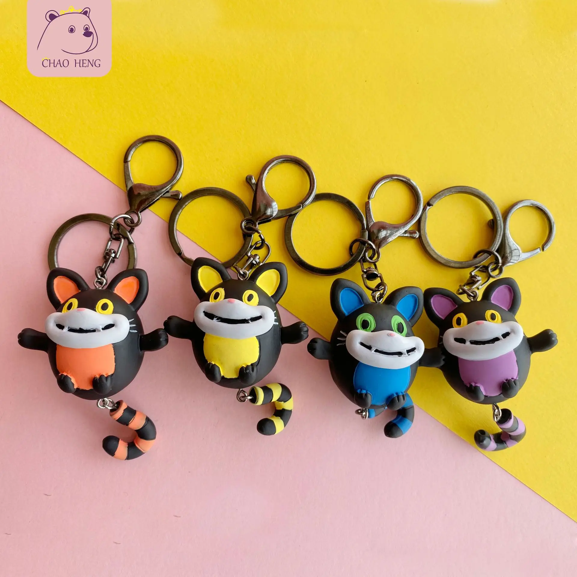 Силиконовый чехол для ключей с котом Сейлор Мун Луна крышкой милый мультяшный