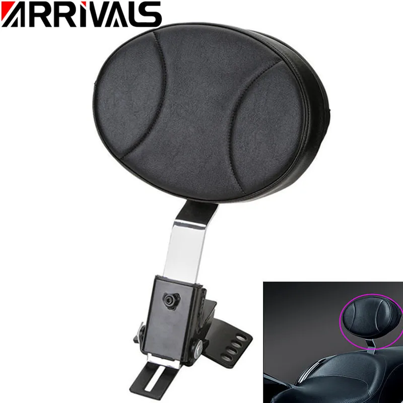 Мотоцикл Регулируемый новый штекер в драйвер всадник сиденье спинки комплект