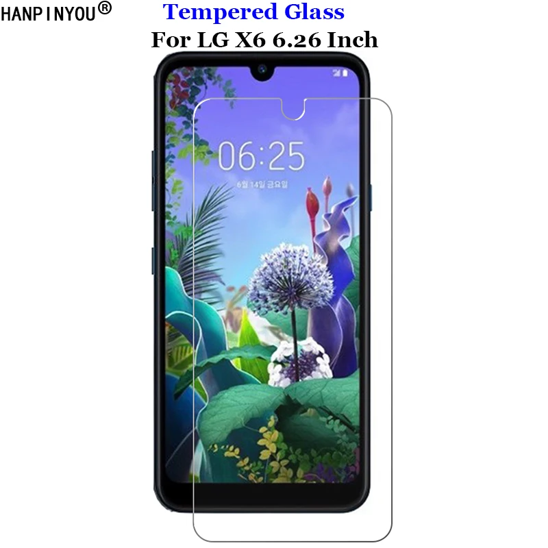 

Для LG X6 закаленное стекло 9H 2.5D Премиум Защитная пленка для экрана телефона для LG X6 6,26"