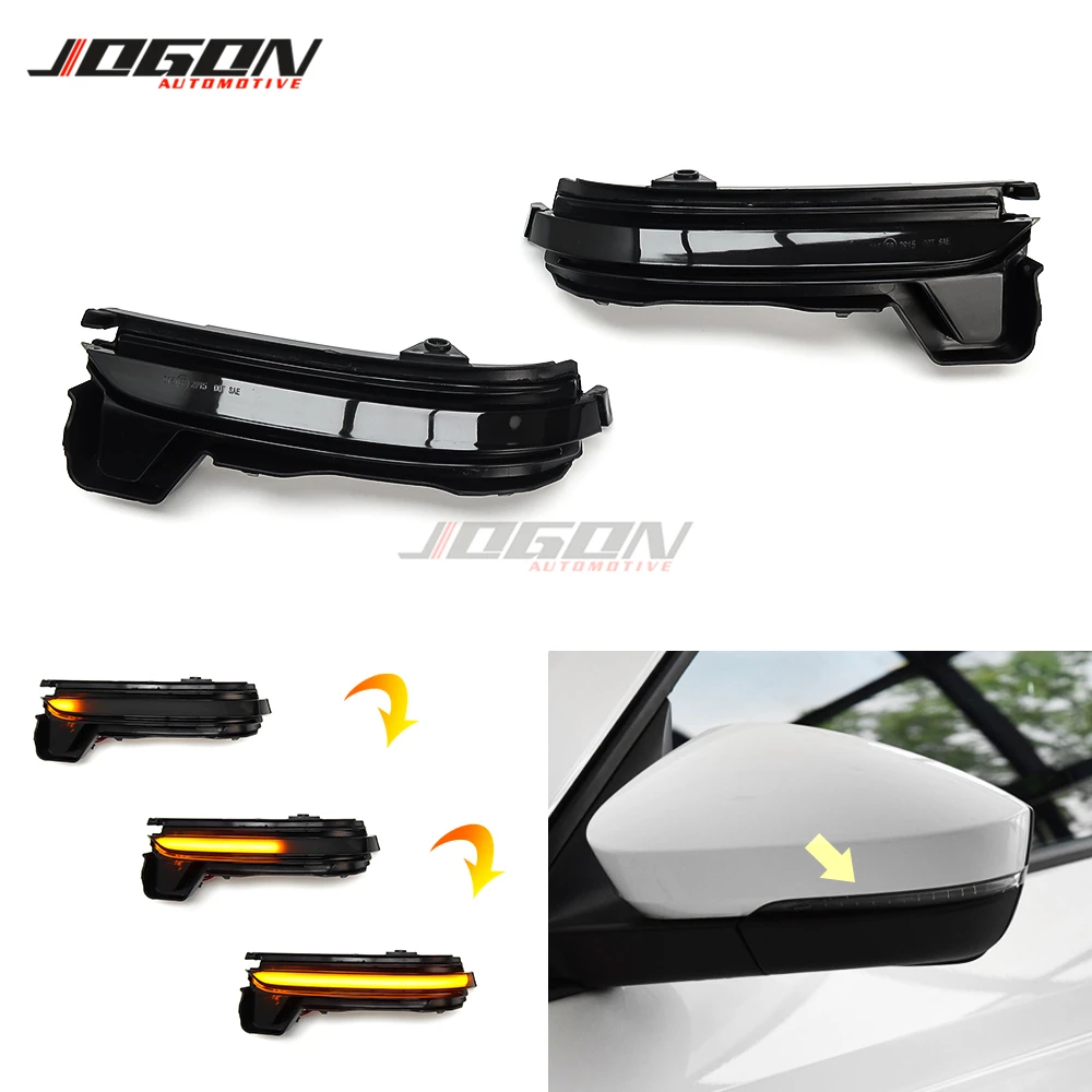 Светодиодный индикатор зеркала заднего вида Динамический указатель поворота