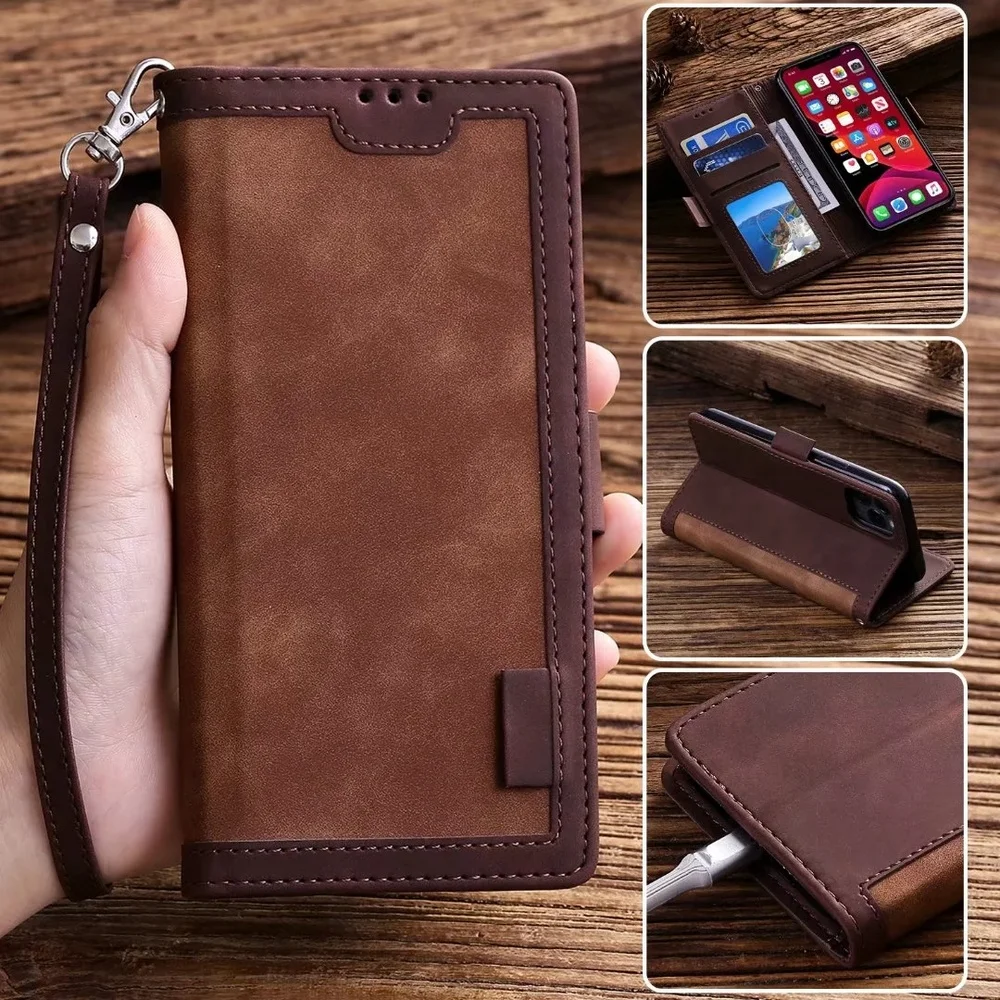 

Matte Flip Wallet Case A52 A72 A51 A71 A12 A02S A32 For Samsung Galaxy A01 A11 A21 A31 A41 A81 A91 A50 A70 A40 A30 A20 A10 Cover