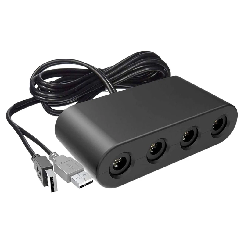 

Адаптер для адаптера контроллера WIIU Switch и ПК поддерживает функции Turbo и вибрации. Без драйвера и адаптера задержки