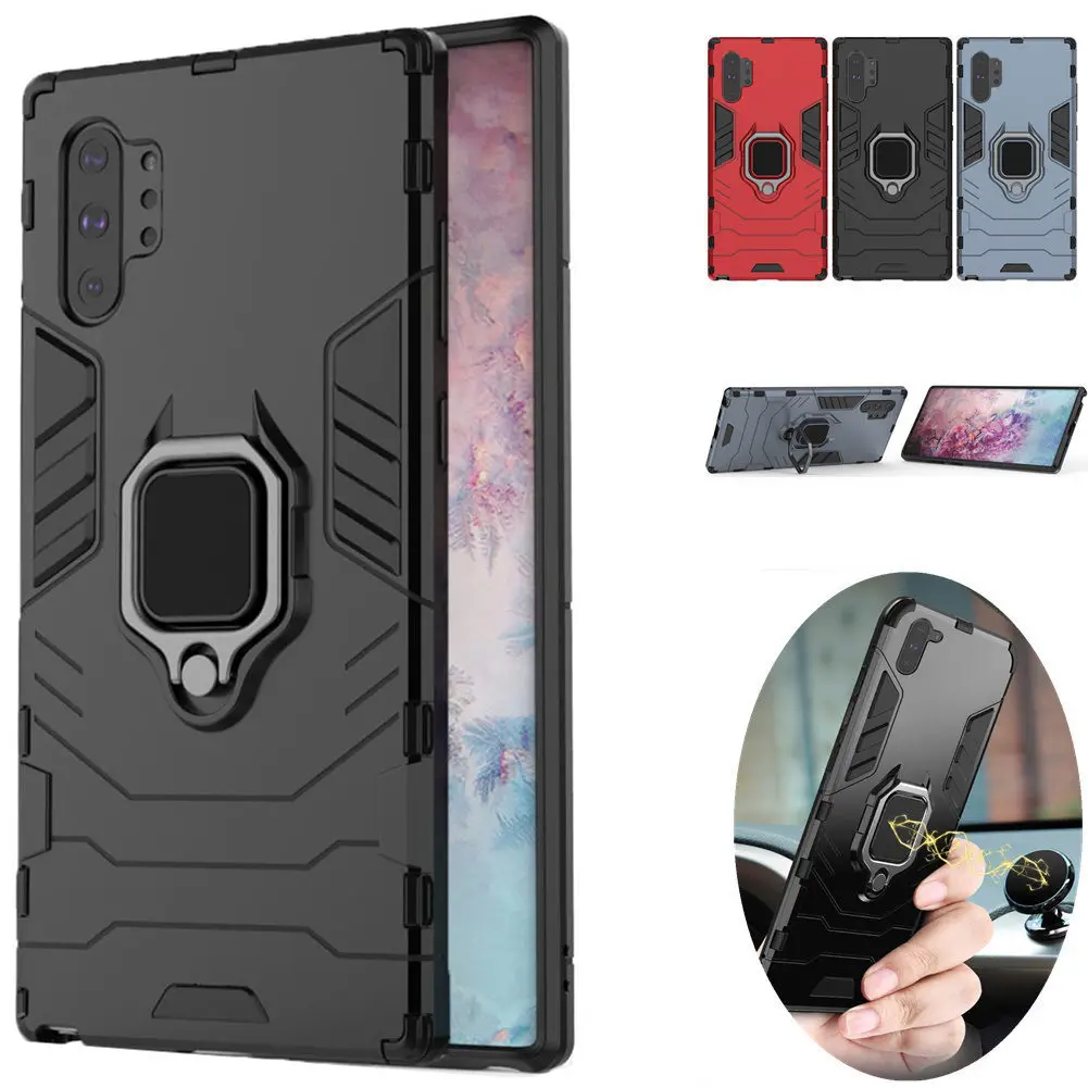 

For Samsung Galaxy NOTE 10+ 5G A90 A80 A70 A50 A30 M30 M20 Magnetic Car Case For Samsung S10 S8 S9 Plus S10E Armor Magnet Cover