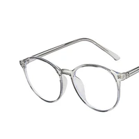 tr90 unisex blue light blocking spectacles anti eyestrain decorative glasses vintage round computer radiation protection eyewear