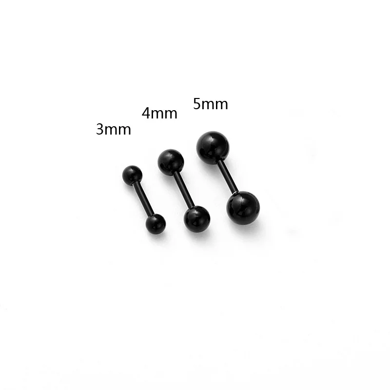 2 шт. модный мужской пирсинг в стиле панк серьги Пусеты Из Нержавеющей Стали