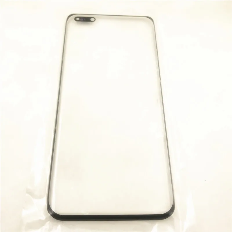 

С ЖК-дисплеем защитное внешнее Переднее стекло объектива 6,58 "для Huawei P40 Pro ELS-NX9 ELS-N04 ELS-AN00 ELS-TN00 сенсорного экрана