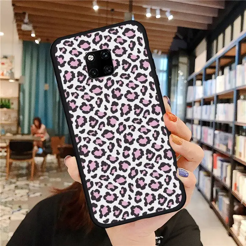 

Leopard pattern luxurious sexy Phone Case For Huawei Mate 9 10 20 Pro lite 20x nova 3e P10 plus P20 Pro Honor10 lite