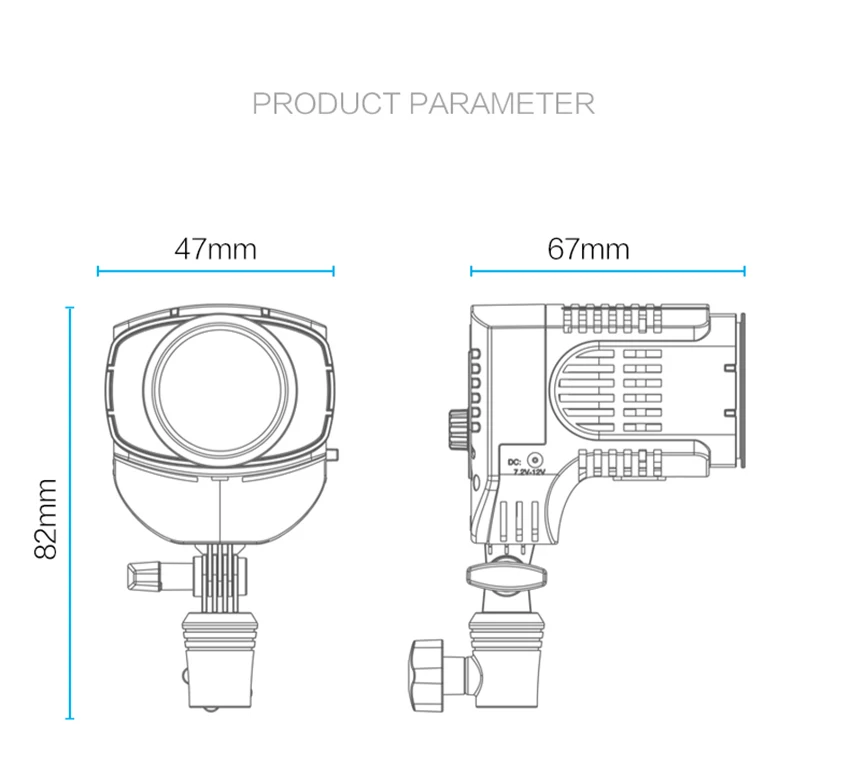 Nanguang Nanlite Litolite 28F 28W Светильник для фотосъемки с регулируемой яркостью светодиодный светильник COB для студийной фотосъемки
