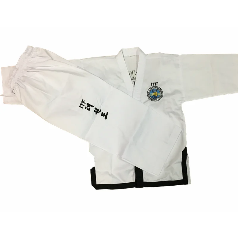 Униформа помощника инструктора ITF Dobok с эполетами отдельные высококачественные