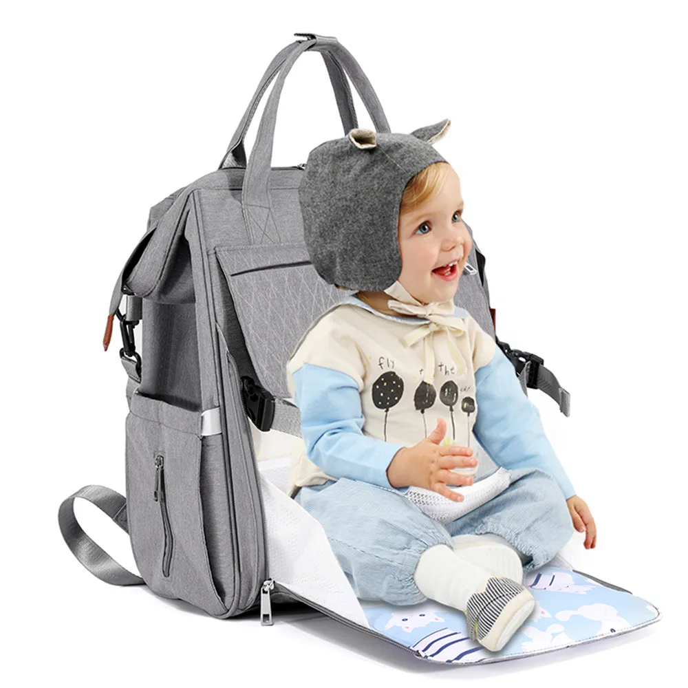 

Diaper Backpack Bag Mummy Large Capacity Bag Mom Baby Multi-function Waterproof Outdoor Travel Diaper Bags For Baby Care