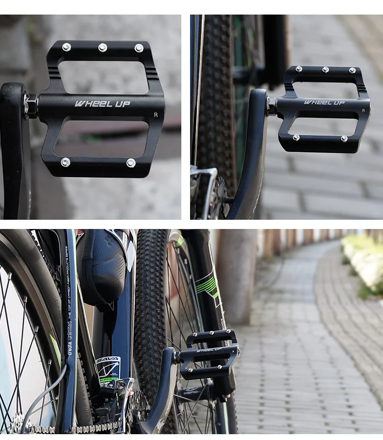 MTB педали для горного велосипеда Легкие нейлоновые велосипедные на платформе BMX