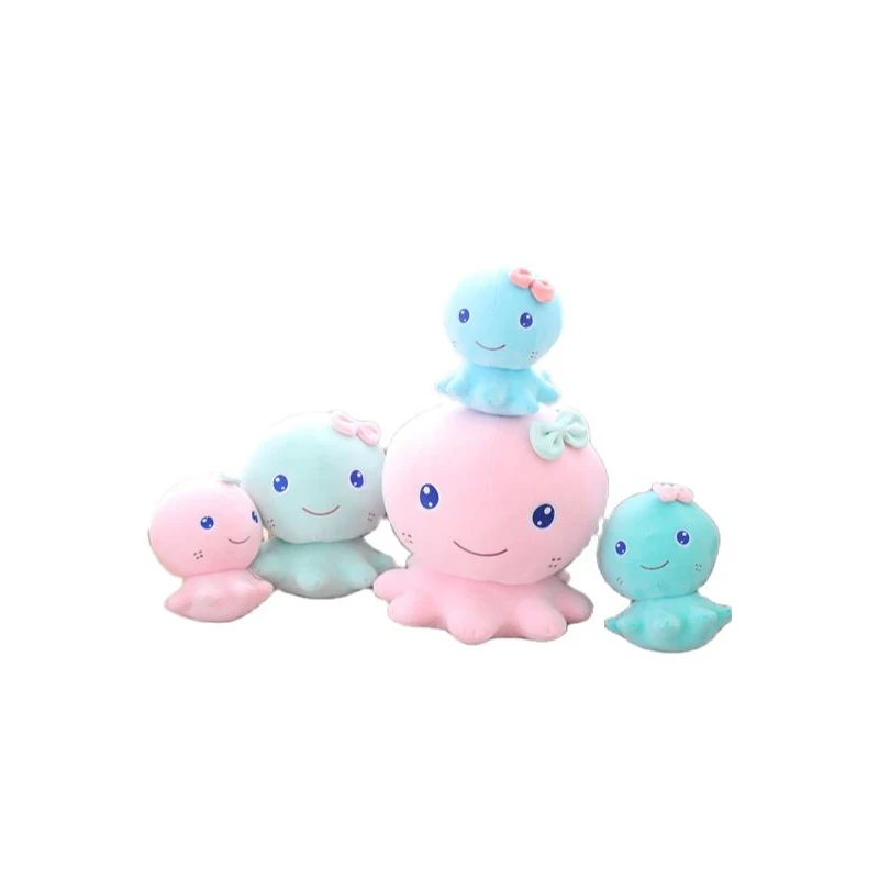 Милые Kawaii перо хлопок маленький подводный осьминог плюшевые игрушки куклы Gome