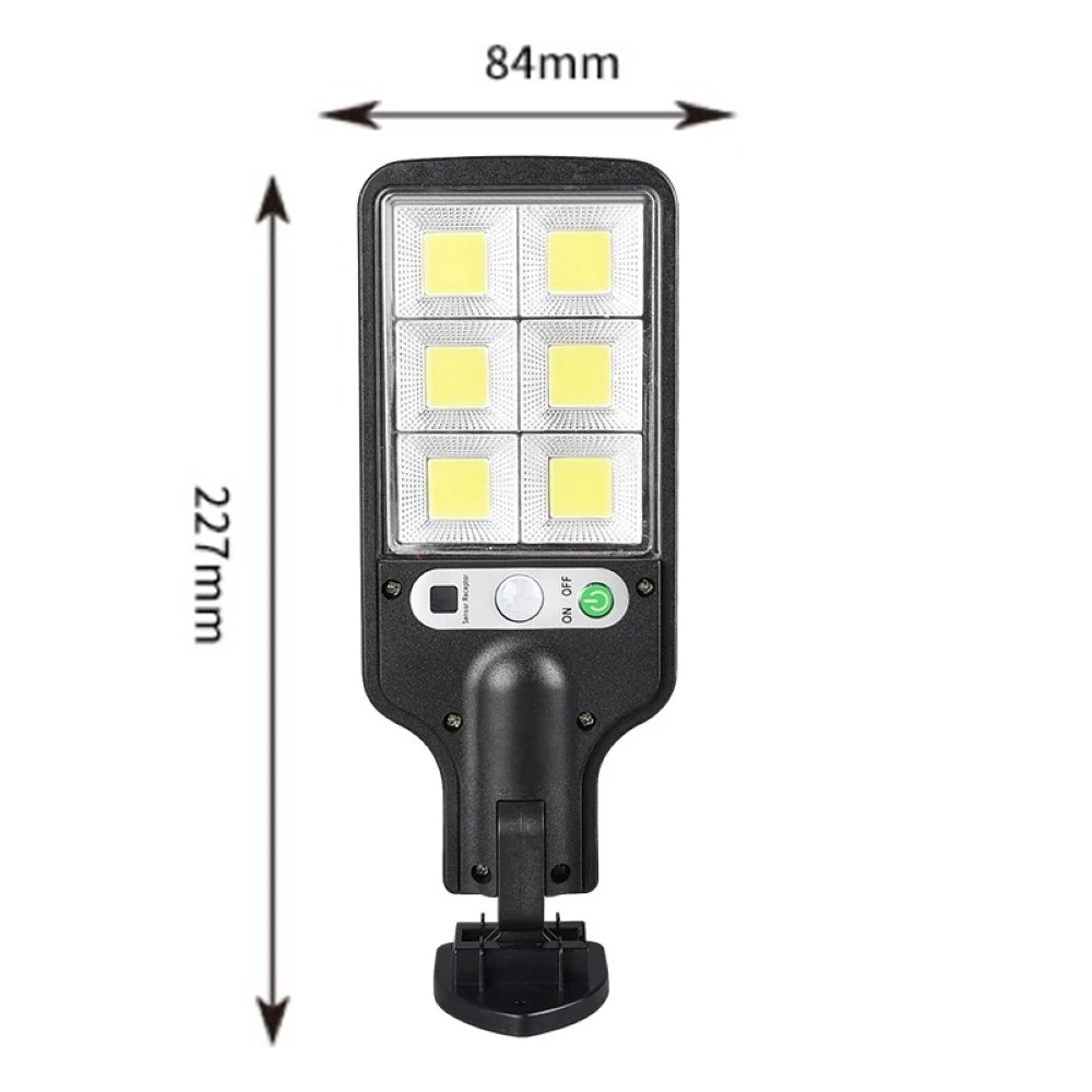 

Solar Powered Street Light LED Wall Lamp Human Body Induction Waterproof 3 Modes Street Lamp For Gardens Courtyards