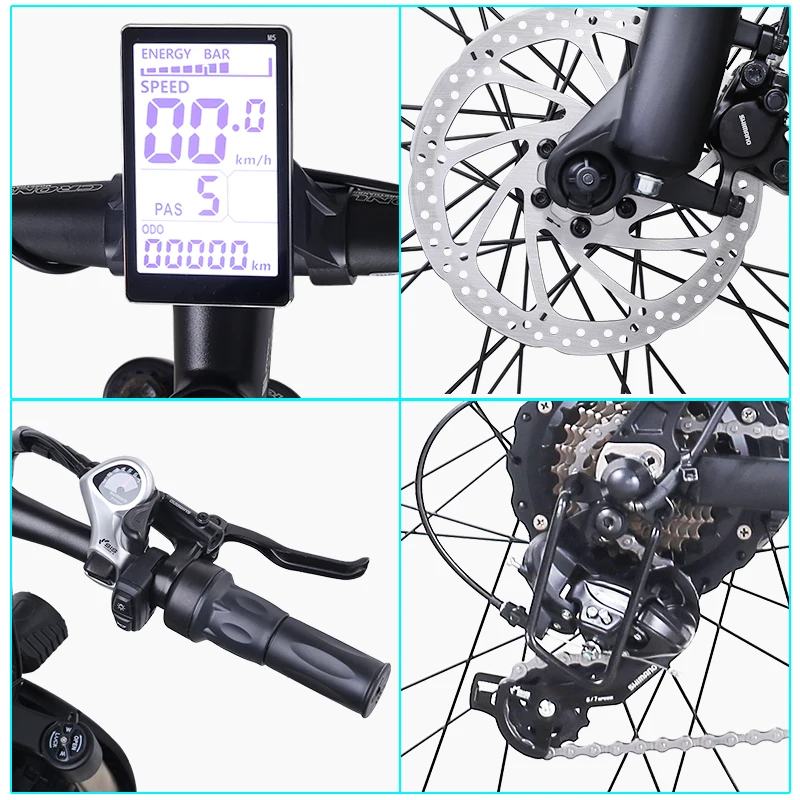 Электрический велосипед 1000 Вт ebike 2019 Новый горный формование электрический