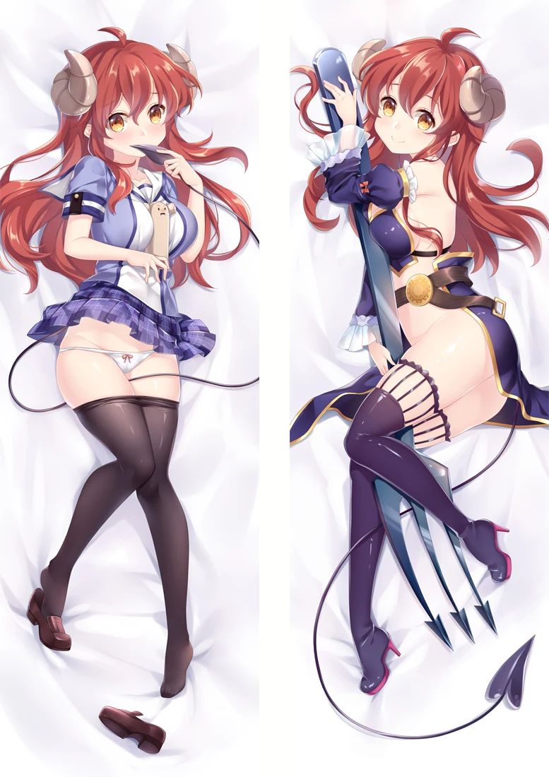 

2020-February update Japanese Anime Dakimakura Machikado Mazoku Yuko Yoshida Decorative Pillow case Hugging Body Pillow Cover