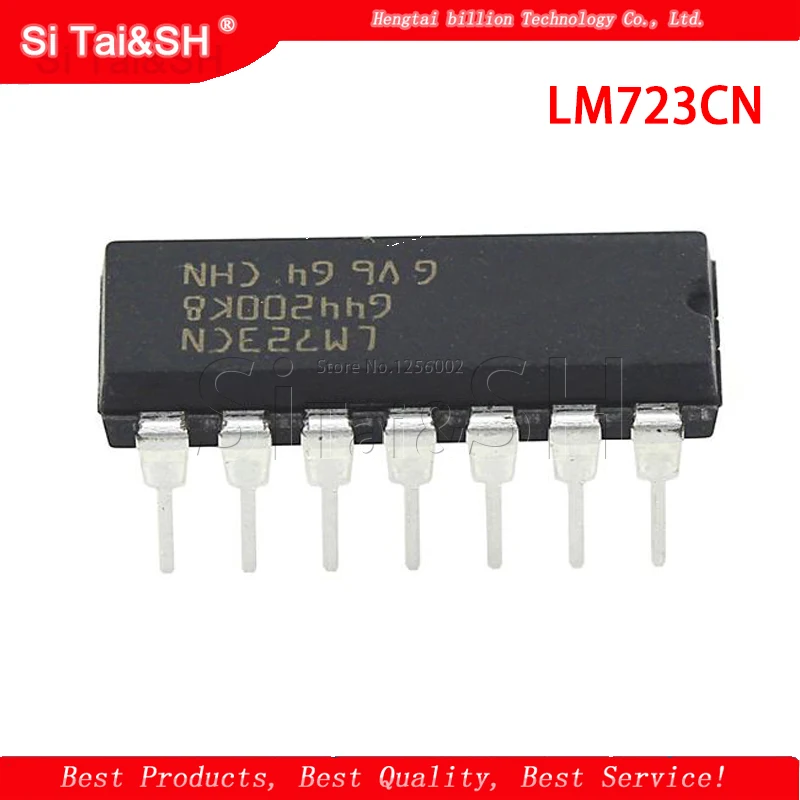 5шт. регулятор LM723CN DIP14 LM723 2 0-37 в программируемый новый оригинальный быстрая