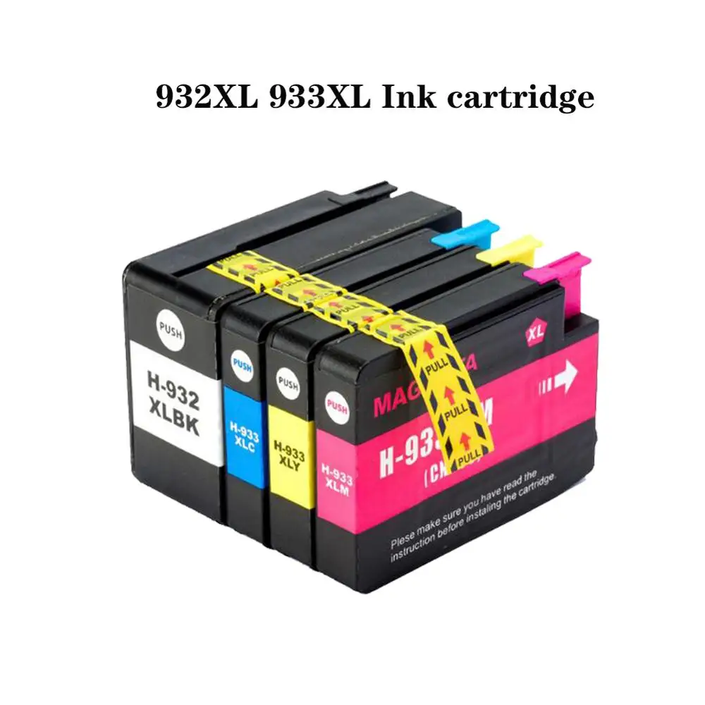 

JH for HP 932XL 933XL 932 933 ink cartridge for HP Officejet 6100 6600 6700 7110 7610 7612 7510 7512 printer ink