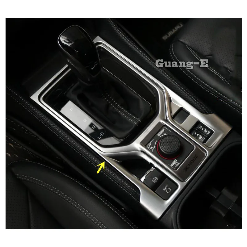 

For Subaru Forester 2018 2019 2020 2021 Car Body Sticker Inner Middle Handbrake Shift Stall Paddles Cup Switch Frame Lamp Trim