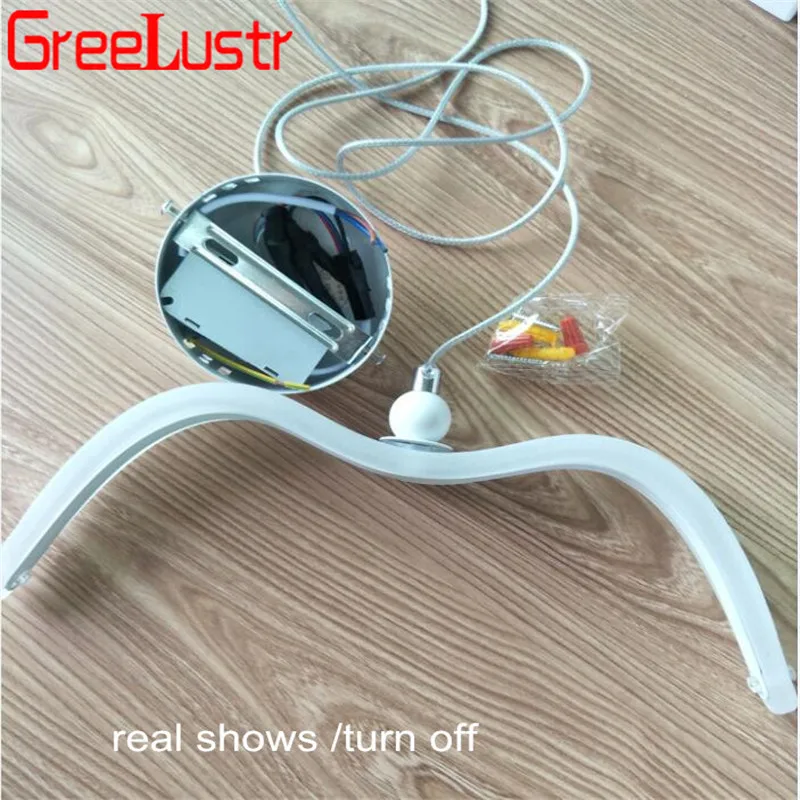 

Novelty led Seagull Pendant Lamp for Kitchen Acrylic Led Chandeliers Hanging Light Creative Lestre Suspension Light Fixtures