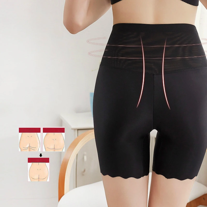 Женские Бесшовные тренировочные Трусики с высокой талией для живота |
