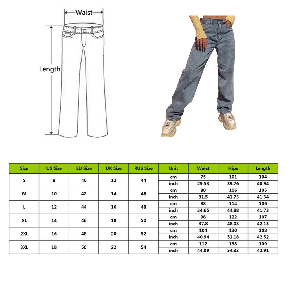 

2021 Women New Spring E-Girl Vintage Fashion Slim Denim Streetwear Light Blue Straight Jeans High Waist Loose Pants