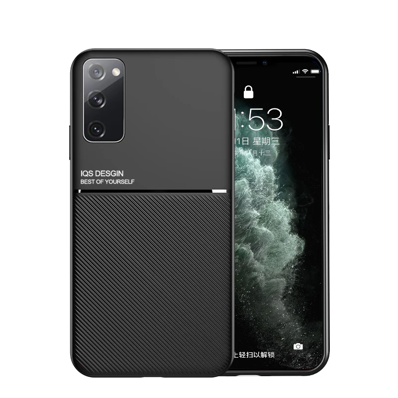 Car Magnetic Phone Case For Samsung Galaxy S9 Plus S10 S10E S8 Note 8 9 10 S21 Ultra FE S20 Lite 2020 20 TPU Shell Back Cover